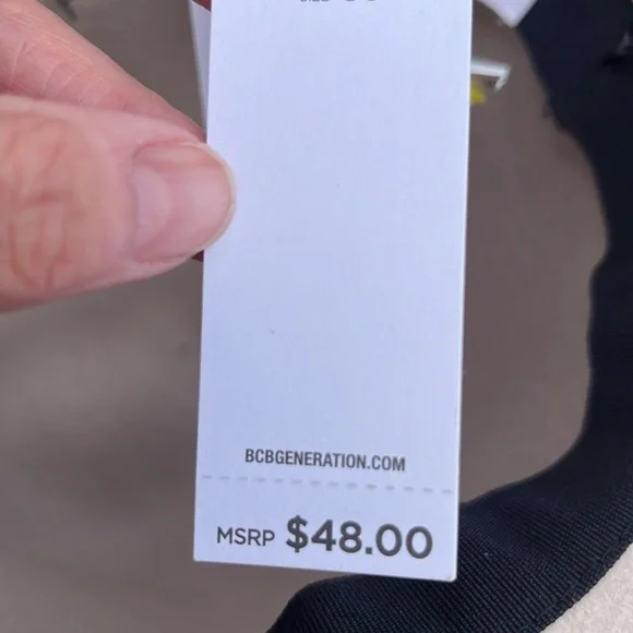 BCBG generation hat new with tags $48 one size with adjustable straps - Picture 7 of 7